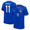 Original Fußballtrikot Frankreich Dembele 11 Heimtrikot EURO 2024 Für Herren